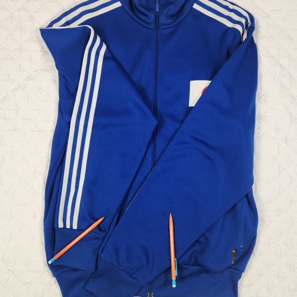 Vintage Adidas x FIFA World Cup Soccer 2006 Japan Nippon Track Jacket Men Size L - Picture 9 of 9